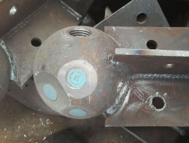 吉首螺栓球球塞，网架配件